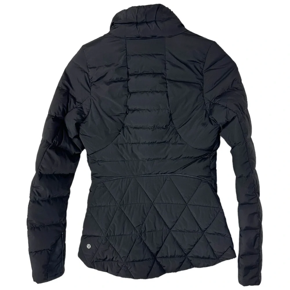 Lululemon Fluffed Up Jacket Black SZ 4